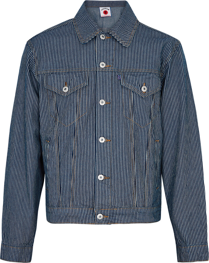ICECREAM Ice Cream Hickory Striped Denim Jacket ShopStyle