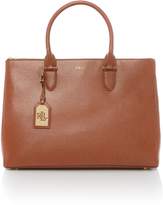 Thumbnail for your product : Lauren Ralph Lauren Newbury double zipper satchel