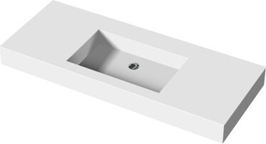 Wrought Studio Bathroom Vanity Sink Of Solid Surface Stone Resin - Matte White, 4.19 Height, 54.34 Lb Seamless Edges, Smooth Drainage Flow, Elegance Basin For Optima