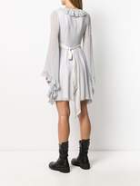 Thumbnail for your product : Unconditional distressed silk midi dress