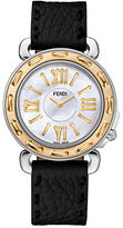 Thumbnail for your product : Fendi Selleria Two-Tone Stainless Steel & Mother-Of-Pearl Watch Head