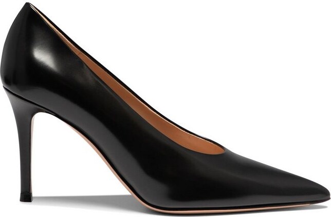 Gianvito Rossi Pointed Toe Slip-On Pumps