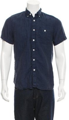 Todd Snyder Linen Button-Up Shirt