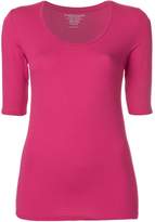 Thumbnail for your product : Majestic Filatures cropped sleeves T-shirt