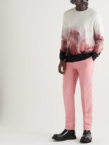 Thumbnail for your product : Alexander McQueen Straight-Leg Wool and Mohair-Blend Suit Trousers - Men - Pink - IT 46