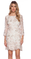 Thumbnail for your product : Anna Sui Deco Embroidered Mesh Mini Dress