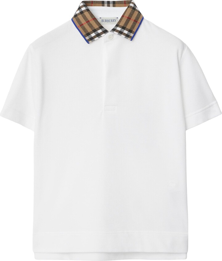Burberry Children Cotton Polo Shirt