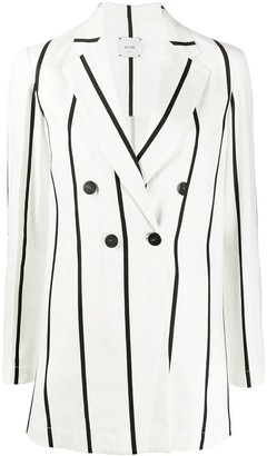Alysi Oversized Striped Blazer Jacket