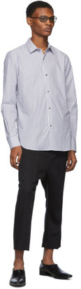Ann Demeulemeester Black and White Riges Shirt