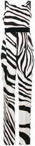 Roberto Cavalli zebra print jumpsuit 
