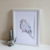 Thumbnail for your product : Pigeon North and Fauna Pastel Art Print