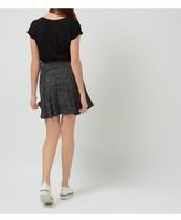 Thumbnail for your product : New Look Grey Space Dye Skater Skirt