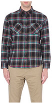 Thumbnail for your product : Stussy Plaid pocket cotton shirt