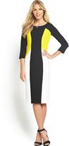 Thumbnail for your product : South Petite Colour Block Midi Dress