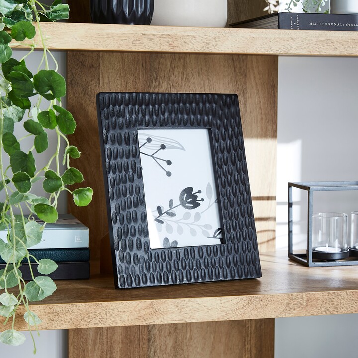Dunelm Mango Wood Black Photo Frame Black ShopStyle