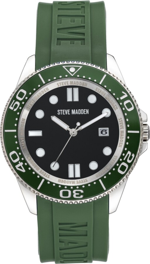 https://img.shopstyle-cdn.com/sim/ec/c2/ecc20f5e45c505860a4f47c005245d49_best/steve-madden-mens-green-silicone-strap-embossed-with-steve-madden-logo-watch-44x50mm.jpg