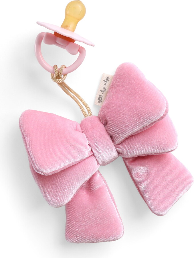 Itzy Ritzy Bitzy Pal™ Bow with Natural Rubber Pacifier 0m