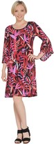 Thumbnail for your product : Bob Mackie Tropical Paradise Print Knit Dress