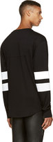 Thumbnail for your product : Pyer Moss Black & White Jason Hockey Jersey