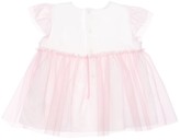 Thumbnail for your product : Il Gufo Cotton Jersey T-shirt W/ Tulle Details