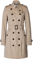 Thumbnail for your product : Burberry Long Cotton Gabardine Queenshouse Trench