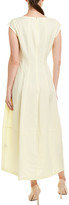 Thumbnail for your product : Lafayette 148 New York Jayden Linen-Blend Maxi Dress