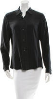 Thumbnail for your product : Nicole Farhi Embroidered Silk Top