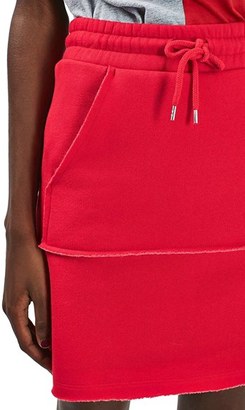 Topshop Women's Sporty Drawstring Miniskirt