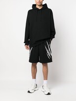 Thumbnail for your product : Plein Sport Scratch-Print Jogging Shorts