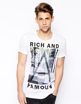 Thumbnail for your product : Esprit T-Shirt With Rich & Famous Print