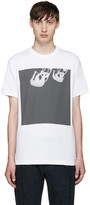 Thumbnail for your product : Paul Smith White Upside Down Cyclist T-Shirt