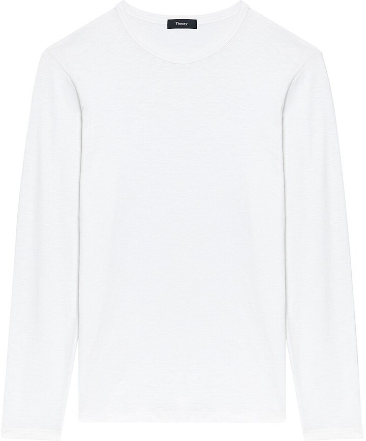 Theory Men White Tee | Shop the world's largest collection of 