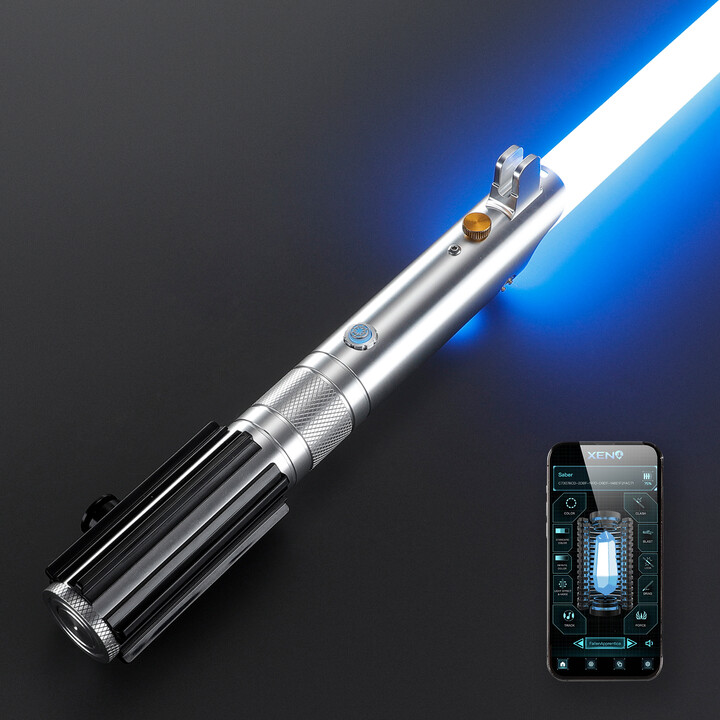 DamienSaber Anakin Skywalker Lightsaber Xenopixel 3.0 Smooth Swing App Control Color Change