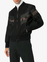Thumbnail for your product : Neil Barrett panelled bomber jacket