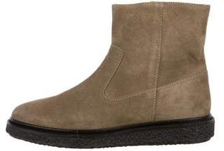 Etoile Isabel Marant Suede Round-Toe Booties