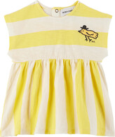 Thumbnail for your product : Bobo Choses Baby Yellow Stripes Dress