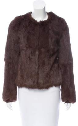 Diane von Furstenberg Marchie Fur Jacket