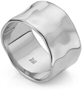 Thumbnail for your product : Monica Vinader Siren Muse wide ring