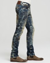 Thumbnail for your product : PRPS Goods & Co. Jeans - Distressed Wash Demon Slim Fit in Vin