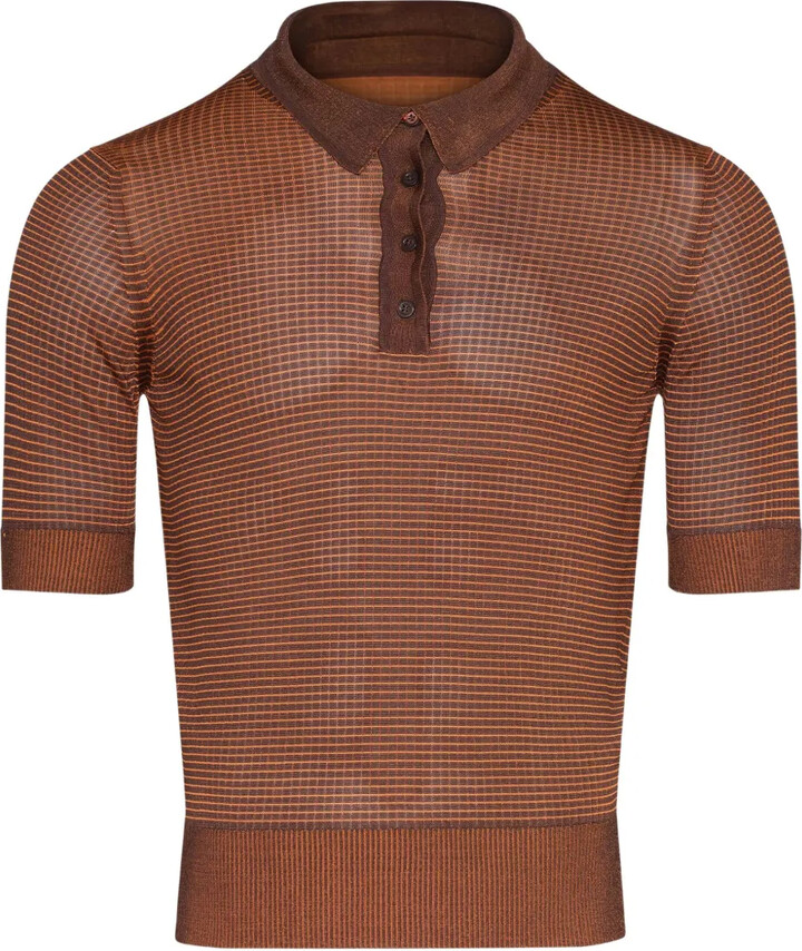 Maison Margiela Striped Polo Shirt