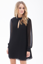 Thumbnail for your product : Forever 21 Chiffon Shift Dress