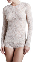 Thumbnail for your product : Hanky Panky Signature Lace Unlined Long-Sleeve Tee