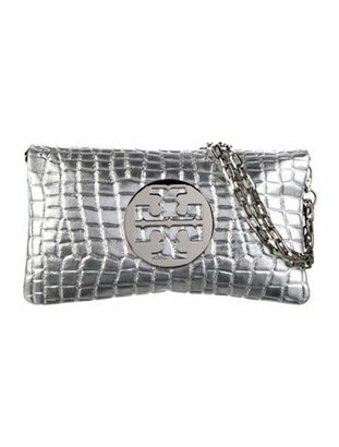 tory burch croc embossed bolsa