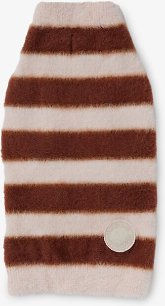 max-bone x Love Is Blind Stripe-Print Woven Dog Jumpoer S