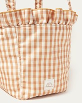 Thumbnail for your product : Loeffler Randall Claire Amber Gingham Ruffle Tote