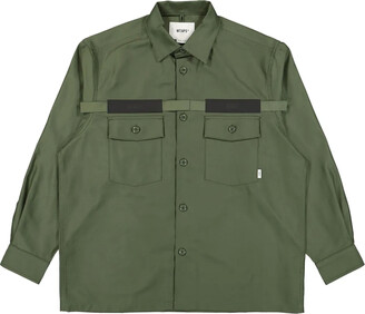 WTAPS Military-Style Long-Sleeve Shirt - ShopStyle