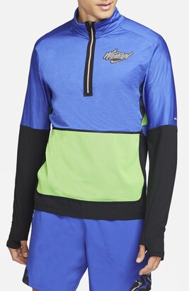 Nike Dri-FIT Element Wild Run Half Zip Running Pullover - ShopStyle  Activewear Shirts
