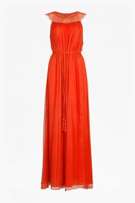 French Connection Amboselli Beaded Maxi Dress