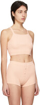 Thumbnail for your product : Live The Process Pink Knit Bralette Sport Top