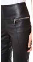 Thumbnail for your product : Les Chiffoniers Double Zip Leather Pants